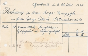 1934 BYTOM BEUTHEN OS KOŁODZIEJ WOZOWNIK STELMACH