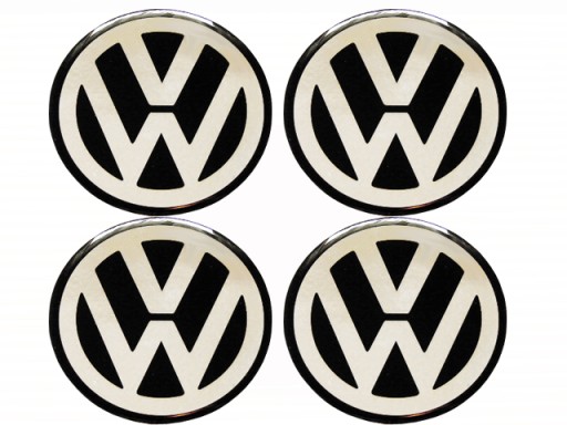 VW 90mm EMBLEMATY NAKLEJKI NA KOLPAKI ALU FELGI