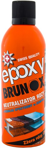 BRUNOX EPOXY SPRAY 400ml -ŚRODEK NA RDZĘ I PODKŁAD