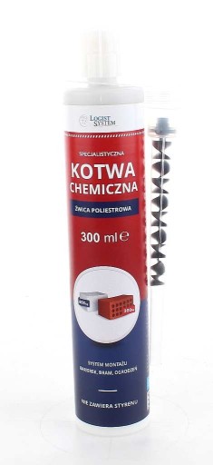 KOTWA CHEMICZNA 300ml żywica klej zaprawa PROFES