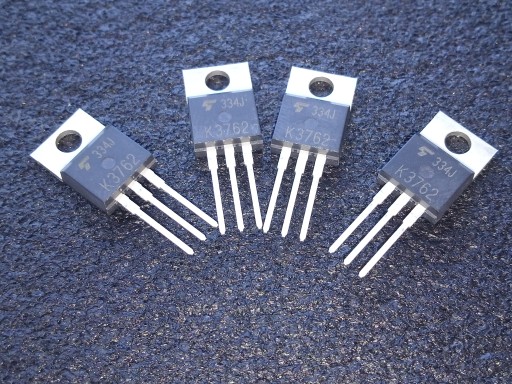 [2szt] 2SK3762 Tranzystor MOSFET 2,5A 900V Toshiba