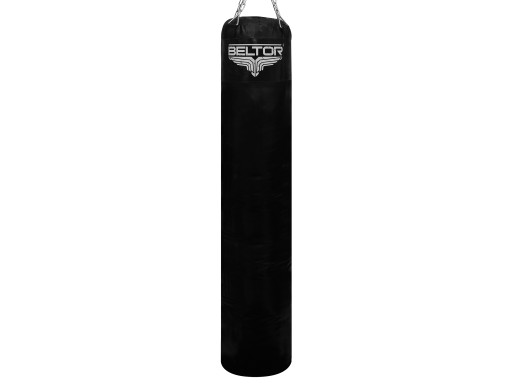 BELTOR WOREK BOKSERSKI TRENINGOWY ŁAŃCUCH Z WYPEŁNIENIEM 35 x 180 CZARNY