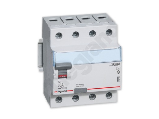 WYŁĄCZNIK RÓŻNICOWOPRĄDOWY 4P 63A LEGRAND 411709