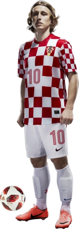 NAKLEJKI na ścianę MODRIĆ Piłkarze 100x36 cm