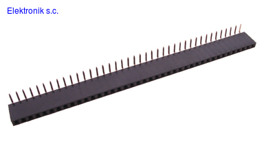 Listwa kołkowa 40 pin R=2,54 Gold Pin PB-40R