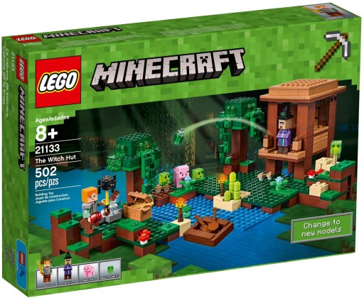 LEGO MINECRAFT 21133 CHATKA CZAROWNICY STEVE sklep