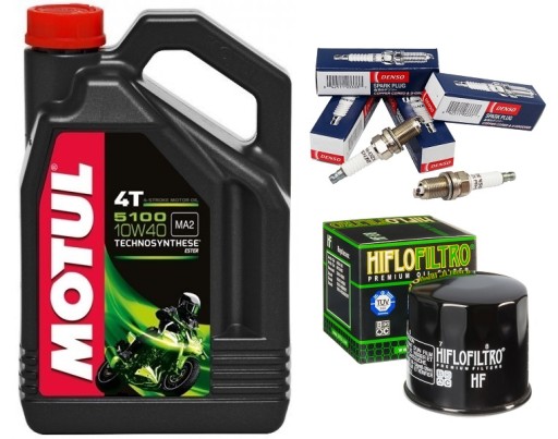 HONDA HORNET CB_600 OLEJ MOTUL SWIECE FILTR ZESTAW