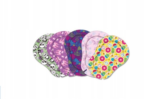 50 Girl Bamboo MEDIUM Ortopad dla dzieci od 2 do 4 lat Master Aid Pain Free