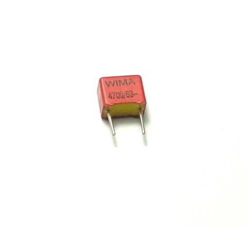 4.7nF 10% 63V FKP2 WIMA 5mm kondensator [6szt]