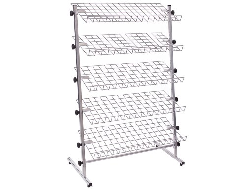 STOJAK REGAŁ 5P 90x130cm NA BUTY KSIĄŻKI itp h1