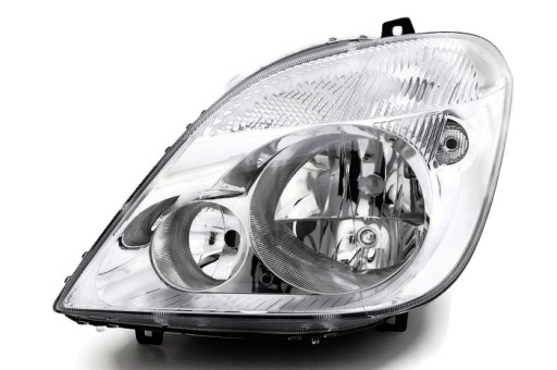 Mercedes sprinter, спринтер 06-13 фара левый h7/h7 depo^1 - фото