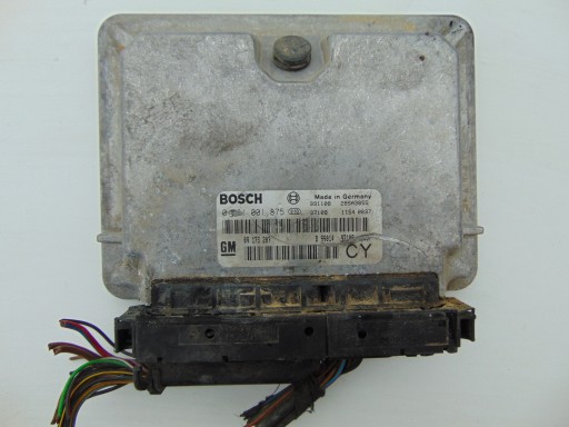 Компьютер 0281001875 09173207 opel omega1 - фото