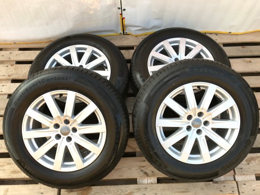 Audi q7 4m легкосплавные диски колеса 235/65/18 4m0601025 7mm1 - фото