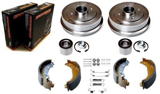 Барабаны челюсти RENAULT CLIO II THALIA без ABS 180 мм