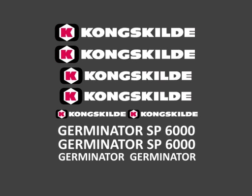 Наклейки Kongskilde Germinator SP 6000