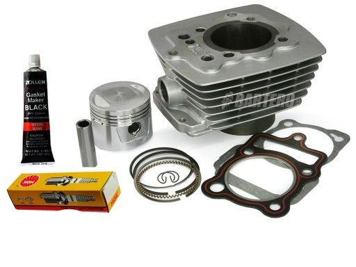 Циліндр 150 поршень 62 15 мм ROMET ZETKA 125 ZK 150