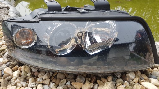 Lampy Reflektory Audi A4 B6 Valeo Soczewka Bi Led Kielcza Allegro Pl