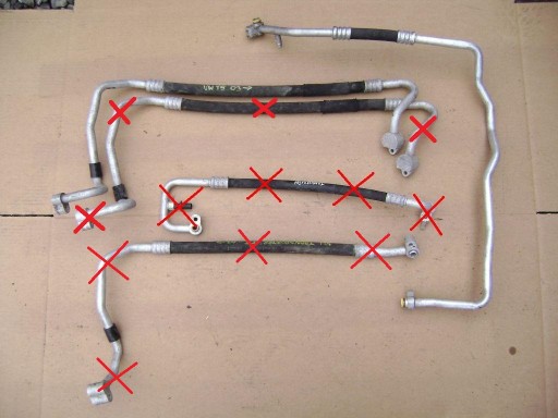 Трубы кондиционера VW TRANSPORTER T5