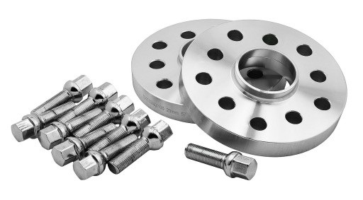 Прокладки 5x100 / 5x112 AUDI A3 8L 8P GOLF 15 мм + гвинти