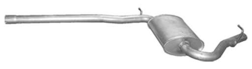 01.112 - Середній глушник AUDI A4 2.0 96KW 2000-2008