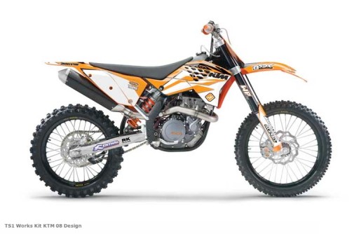 ШПОН OFFROAD FLU TS1 ПОЛНЫЙ КОМПЛЕКТ KTM SX 85