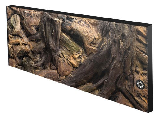 ŠTRUKTURÁLNE POZADIE 3D Amazonka 100x40 cm DO AKVÁRIA