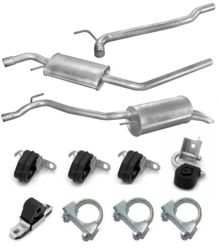 VW TRANSPORTER T4 1.9 2.4 2.5 D выхлопная система