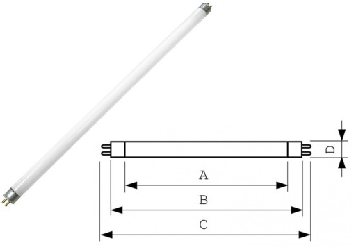 Žiarivka 10W/BL T8 G13 insekticídna 34,4cm