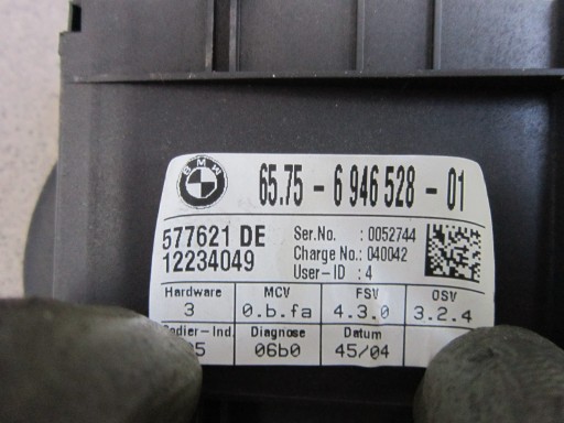 BMW E90 E91 E92 E84 E87 modulo ALARMU 6946528