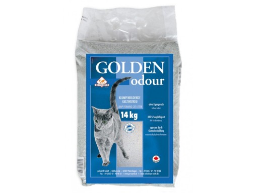 Bentonitová podstielka Golden grey odour 7kg