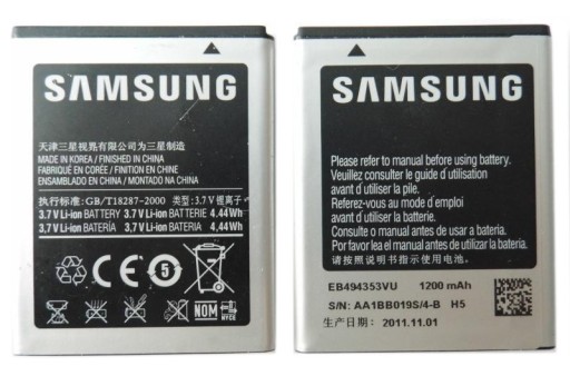 Nowa Oryginalna Bateria Samsung S5330 Wave 533 5584966907 Sklep Internetowy Agd Rtv Telefony Laptopy Allegro Pl