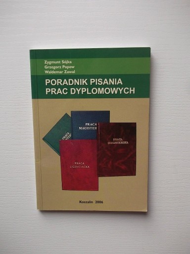 PORADNIK PISAN PRAC DYPLOMOWYCH KOSZALIN /METODYKA 15244239737 - Allegro.pl