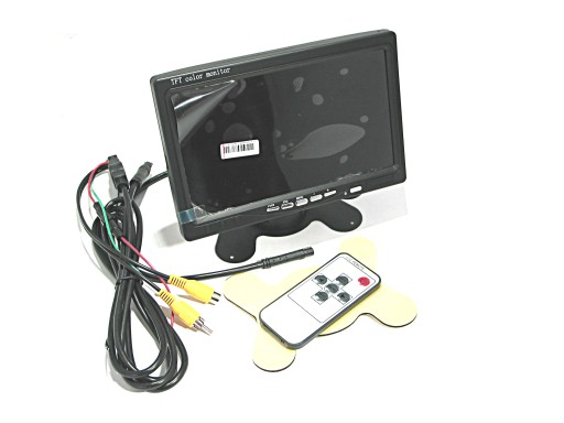 Монітор 7-дюймова камера заднього виду BUS TIR VAN 12V / FV