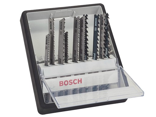 BOSCH 2607010540 полотна для пилы по дереву лобзик 10 шт. набор