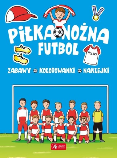 Pilka Nozna Futbol Zabawy Kolorowanki Naklejki Allegro Pl