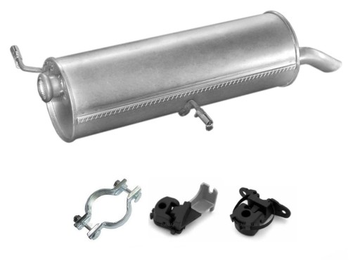 19.204 - PEUGEOT 307 1.4 1.6 (2001-2005) ГЛУШИТЕЛЬ