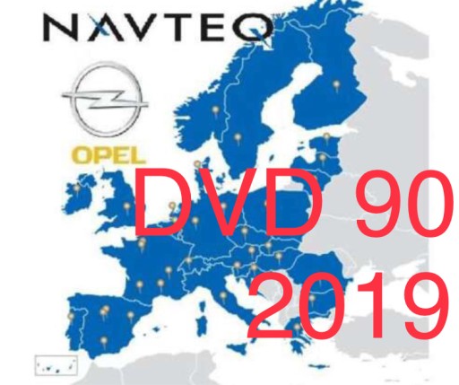 mapa polski opel Mapa Europy Polski 2019 dvd90 Opel Signum Zafira B 7739985337 