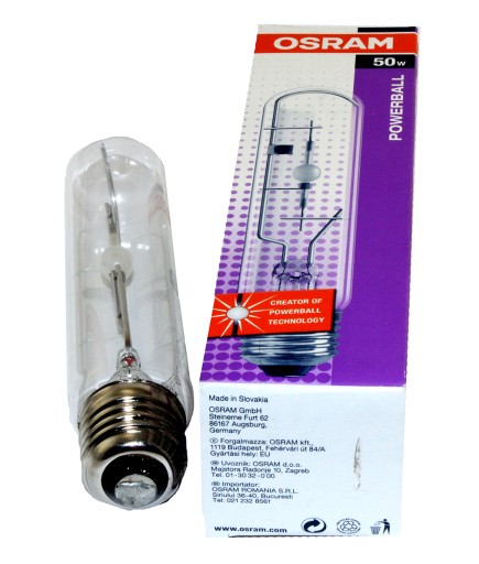 HALOGENIDOVÁ LAMPA OSRAM HCI-TT 50W/830 WDL