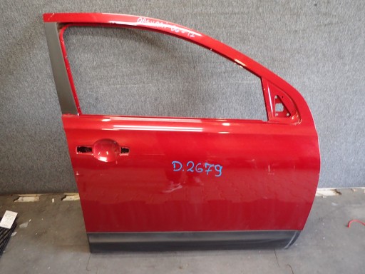 DOOR FRONT RIGHT NISSAN QASHQIA 06-12