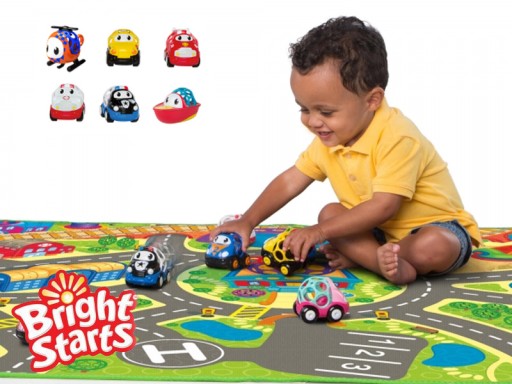 Bright Starts Oball Duża Gruba Mata Plus Bright Starts Oball Duża Gruba Mata Plus