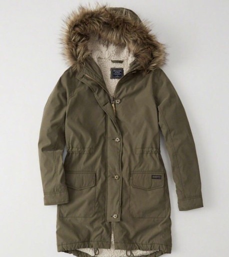 sherpa military parka abercrombie