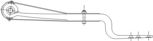 3832 - РЕССОРА, РЕССОРЫ BPW 1P 100 500/465