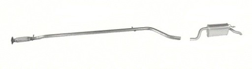 Комплект глушителей Fiat Punto II а. 1,2