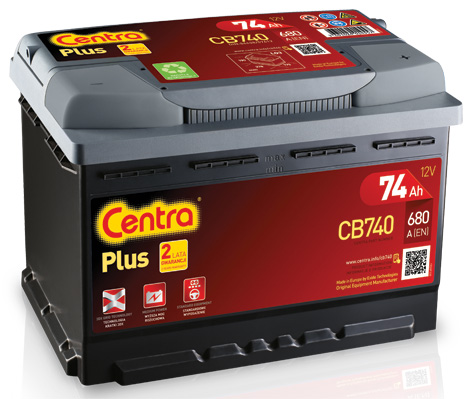 АККУМУЛЯТОРНЫЕ ЦЕНТРЫ ПЛЮС 74 АЧ, 680 А, CB740