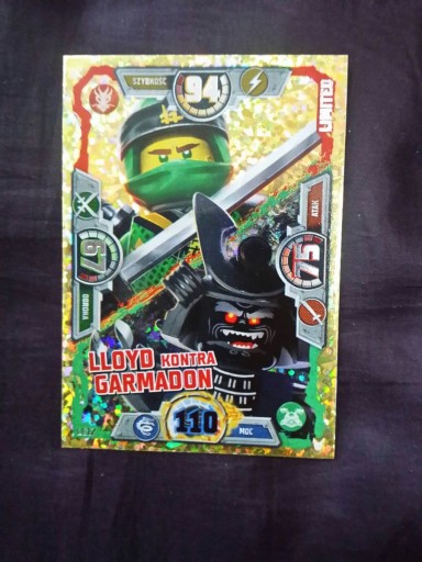 karta ninjago Karta Ninjago 3 Limited Edition Le12 Lloyd Kontr 7548075784 Allegro Pl karta ninjago