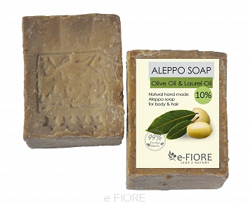 Mydlo Aleppo olivovo vavrínové 10% SUCHÁ/NOR 190 G