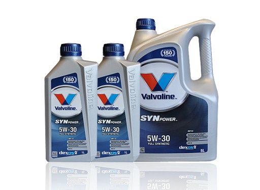 VALVOLINE SYNPOWER MST C3 5W30 7L (5+1+1) МЫШКОВ