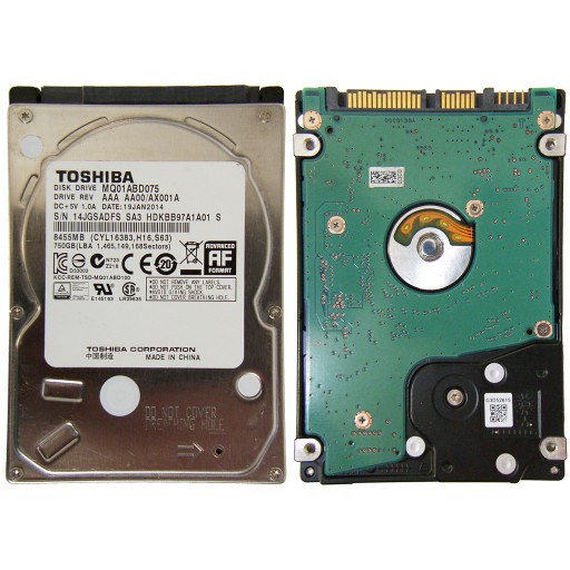 TOSHIBA MQ0AABD075 | AAA AA00/AX001A | nezistený 3zB