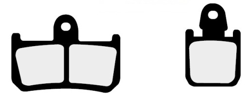 2P-321ST - Колодки Nissin 2p321st злотые YAMAHA R1 07-передняя