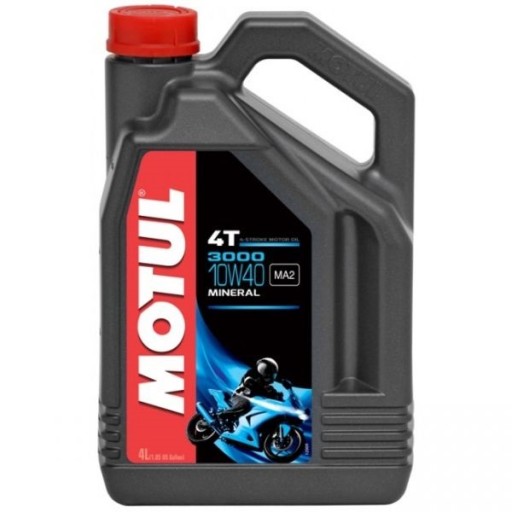 MOTUL 3000 10W40 МАСЛО ДЛЯ СКУТЕРІВ 4T МІНЕРАЛЬНЕ 4л